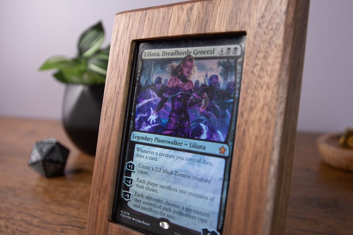 Trading Card Display Frame