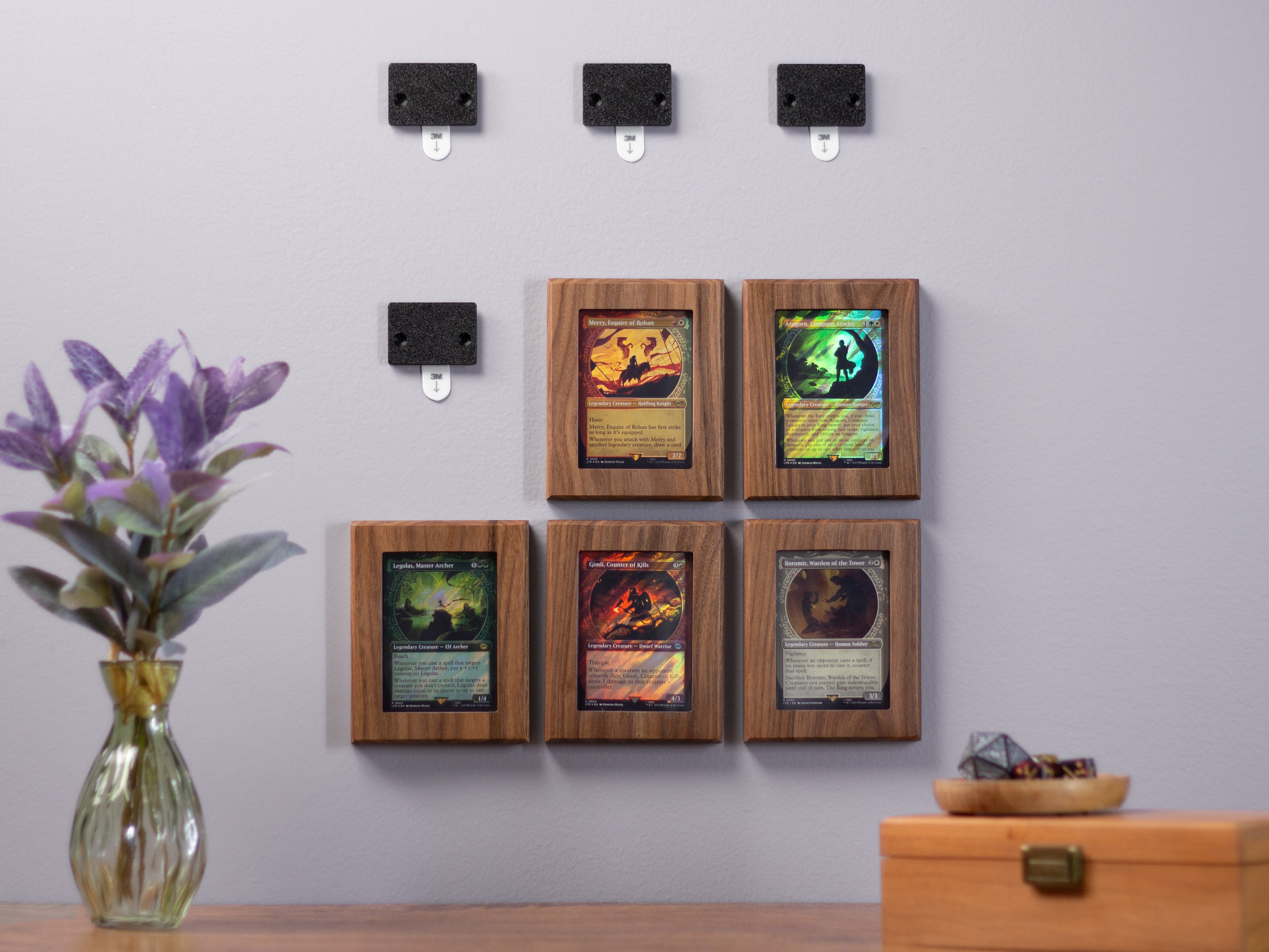 Trading Card Display Frame