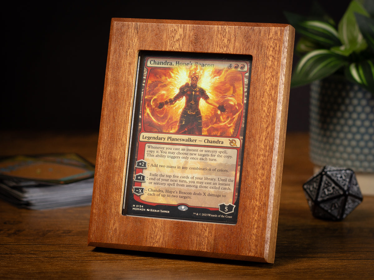 Trading Card Display Frame